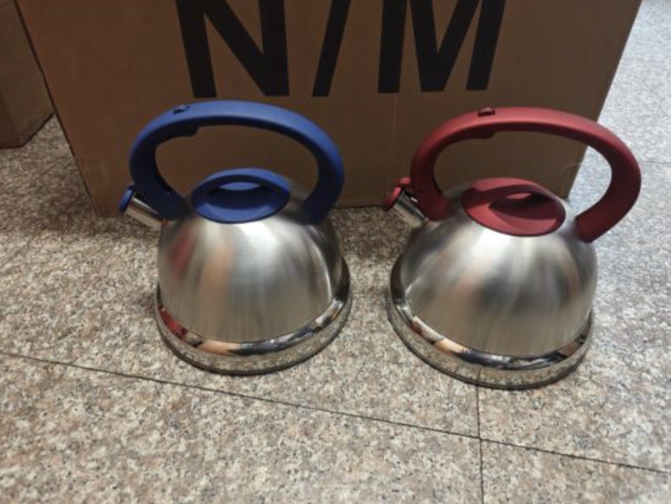 Lathe Color Handle Whistling Kettle 5l