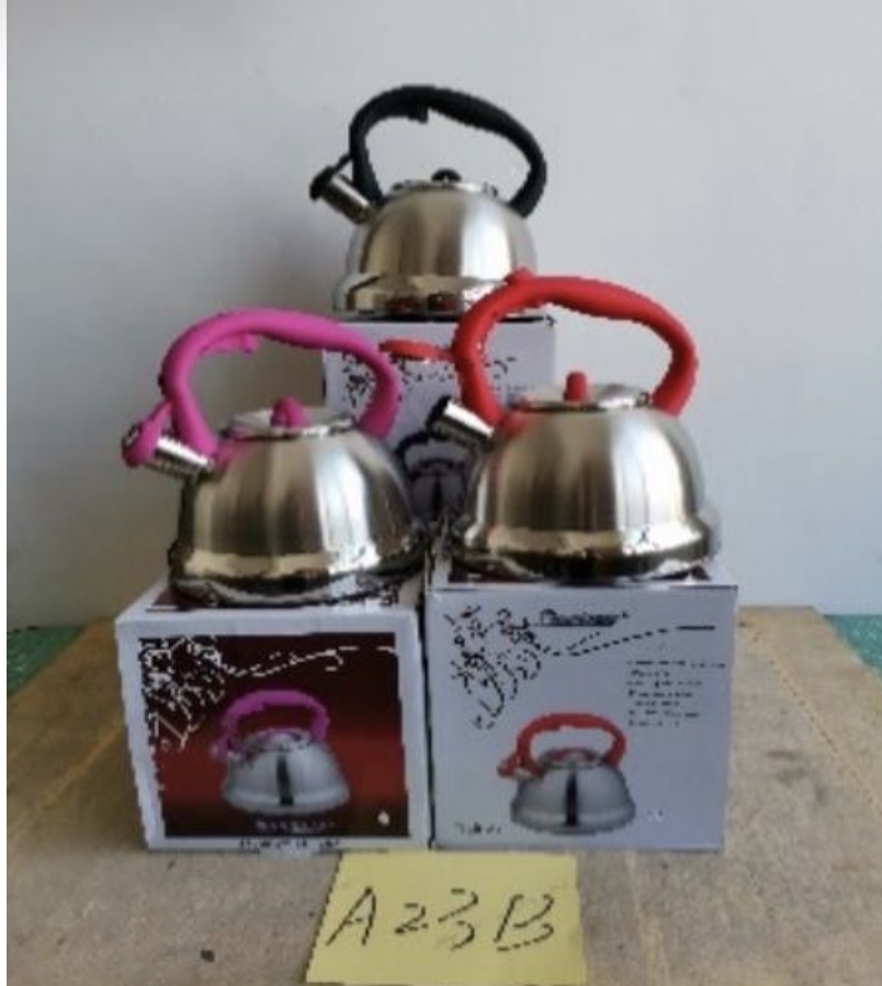 Premium Color Handle Whistling Kettle 2.5