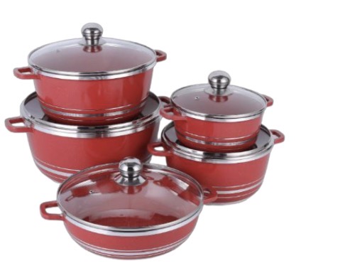 Essential Granite Cookware Set(10pcs)