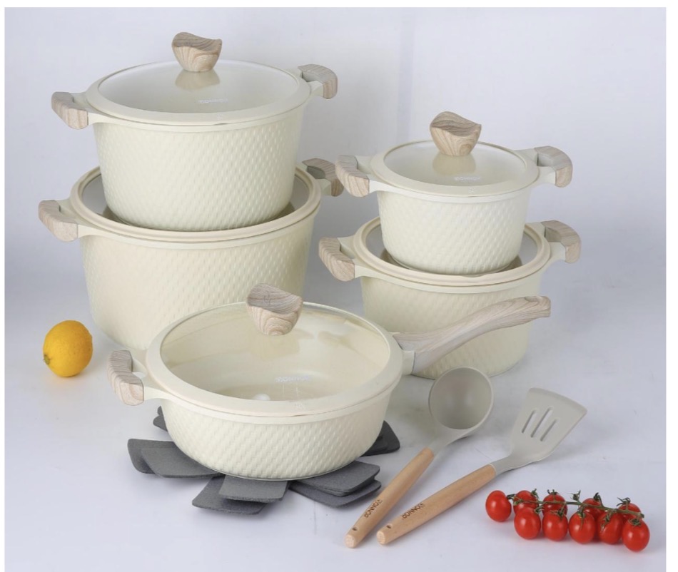 Imperial Granite Cookware Set(15pcs)