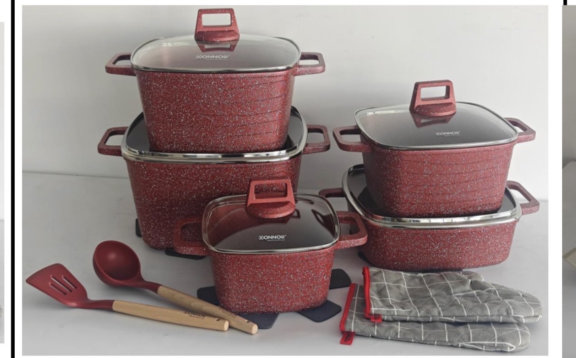 Swell Non Stick Cookware Set(15pcs)