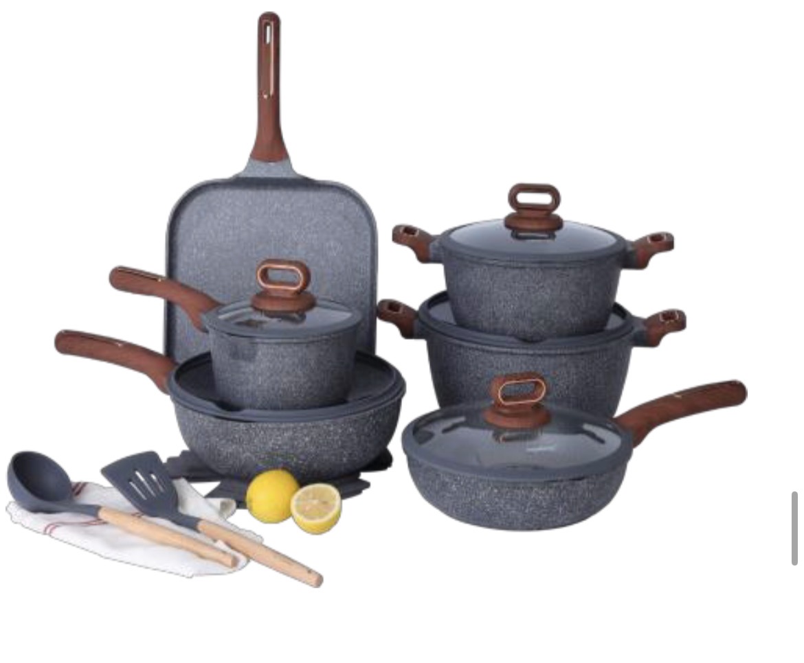 Berry Non Stick Cookware Set(16pcs)