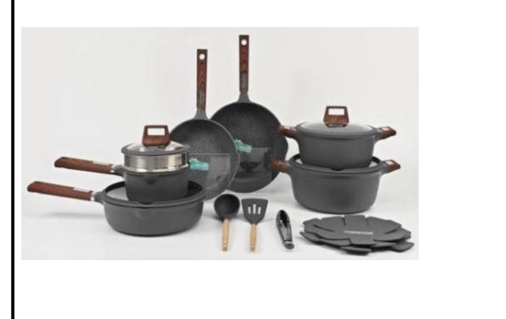 Rich 17 Pcs Non Stick Pan