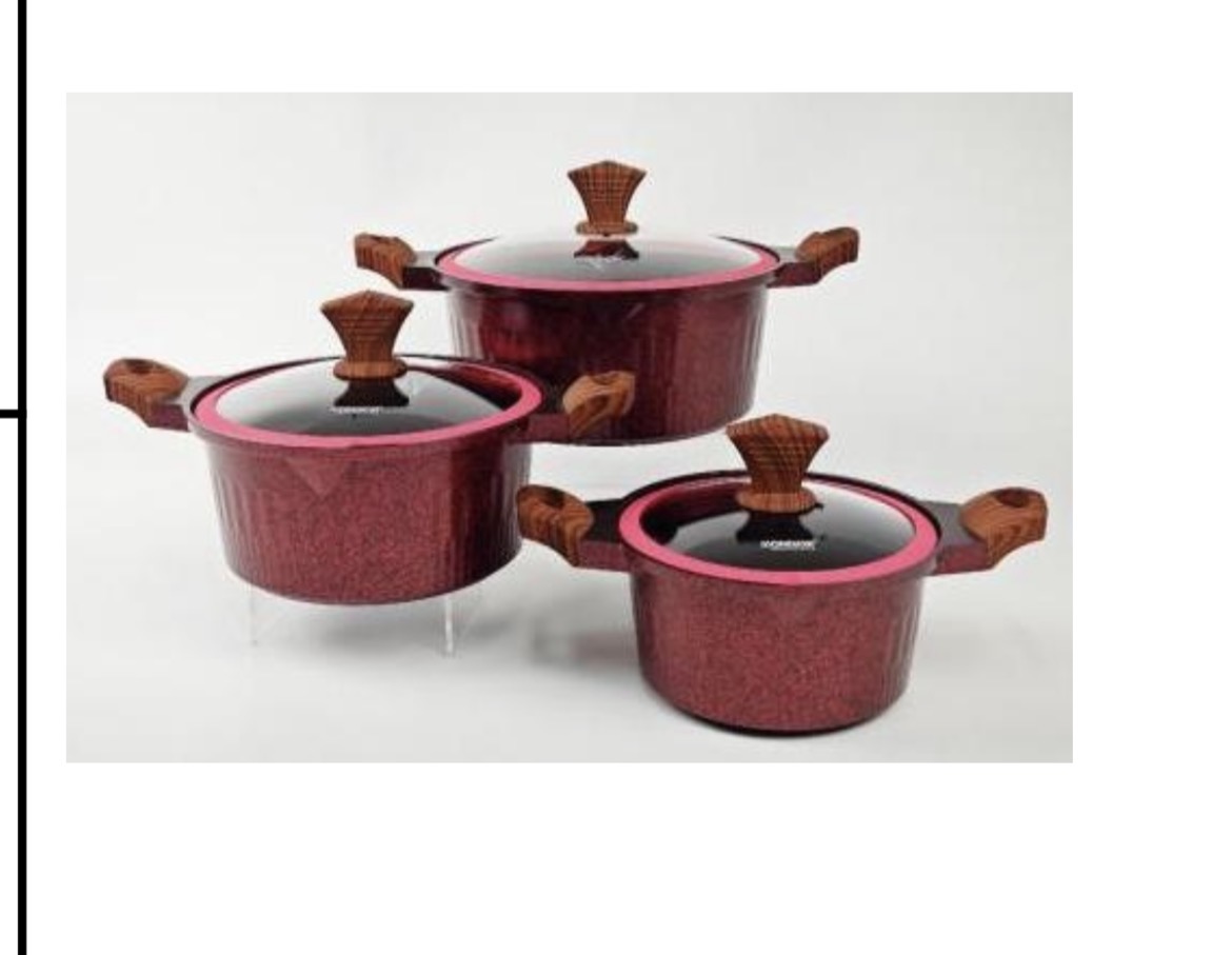Crown 6 Piece Non Stick Cookware Set