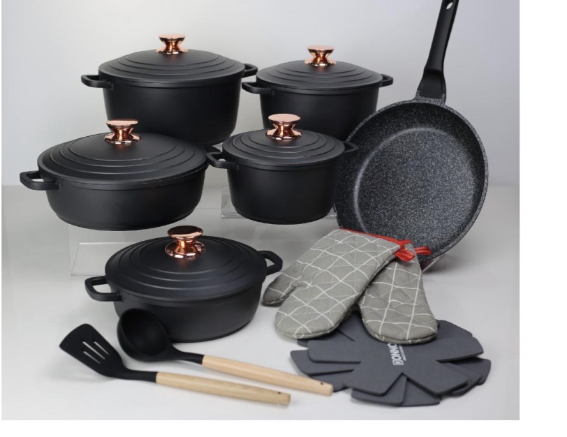 Classic 18 pcs Non Stick Cookware Set