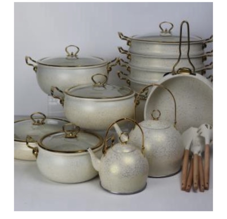Granite 24 pcs Cookware Set